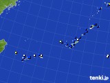 2023年11月30日の沖縄地方のアメダス(風向・風速)