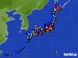 アメダス実況(日照時間)(2023年12月01日)