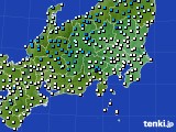 関東・甲信地方のアメダス実況(気温)(2023年12月01日)