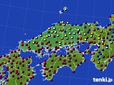 中国地方のアメダス実況(日照時間)(2023年12月02日)