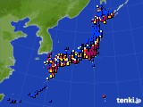 アメダス実況(日照時間)(2023年12月03日)