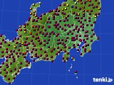 関東・甲信地方のアメダス実況(日照時間)(2023年12月04日)