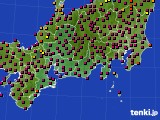 2023年12月04日の東海地方のアメダス(日照時間)