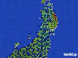 東北地方のアメダス実況(日照時間)(2023年12月05日)