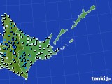 2023年12月06日の道東のアメダス(気温)