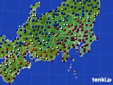 関東・甲信地方のアメダス実況(日照時間)(2023年12月07日)