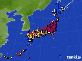 アメダス実況(日照時間)(2023年12月09日)