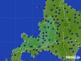 2023年12月09日の道央のアメダス(日照時間)