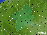 群馬県のアメダス実況(気温)(2023年12月10日)