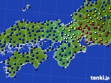 近畿地方のアメダス実況(日照時間)(2023年12月11日)