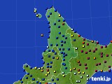 道北のアメダス実況(日照時間)(2023年12月11日)