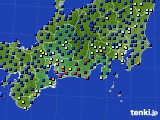 2023年12月12日の東海地方のアメダス(日照時間)