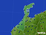 石川県のアメダス実況(日照時間)(2023年12月14日)