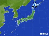 2023年12月15日のアメダス(積雪深)
