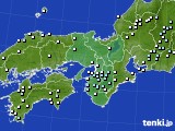 近畿地方のアメダス実況(降水量)(2023年12月16日)