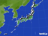 2023年12月17日のアメダス(降水量)