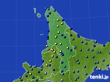 道北のアメダス実況(積雪深)(2023年12月18日)
