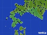 道南のアメダス実況(気温)(2023年12月18日)