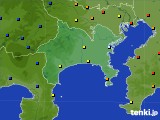 神奈川県のアメダス実況(日照時間)(2023年12月19日)