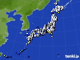2023年12月20日のアメダス(風向・風速)