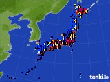 アメダス実況(日照時間)(2023年12月21日)