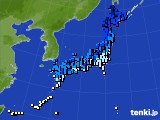 アメダス実況(気温)(2023年12月22日)
