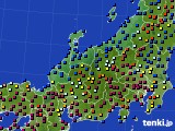 北陸地方のアメダス実況(日照時間)(2023年12月24日)