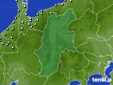 長野県のアメダス実況(降水量)(2023年12月25日)