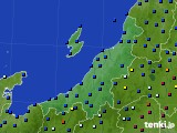 新潟県のアメダス実況(日照時間)(2023年12月25日)