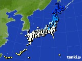 アメダス実況(気温)(2023年12月27日)