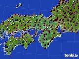 近畿地方のアメダス実況(日照時間)(2023年12月30日)