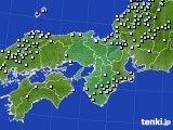 近畿地方のアメダス実況(降水量)(2023年12月31日)