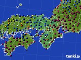 近畿地方のアメダス実況(日照時間)(2024年01月01日)