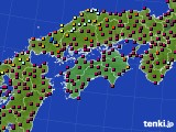 2024年01月02日の四国地方のアメダス(日照時間)
