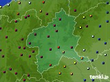 群馬県のアメダス実況(日照時間)(2024年01月02日)