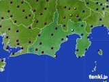 静岡県のアメダス実況(日照時間)(2024年01月02日)
