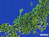 北陸地方のアメダス実況(日照時間)(2024年01月03日)