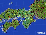 近畿地方のアメダス実況(日照時間)(2024年01月04日)