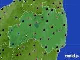 福島県のアメダス実況(日照時間)(2024年01月04日)