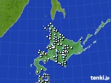 北海道地方のアメダス実況(降水量)(2024年01月05日)