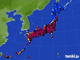 2024年01月05日のアメダス(日照時間)