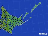 2024年01月05日の道東のアメダス(日照時間)
