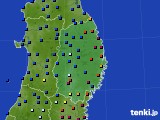 岩手県のアメダス実況(日照時間)(2024年01月05日)