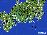 東海地方のアメダス実況(気温)(2024年01月05日)