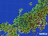 2024年01月06日の北陸地方のアメダス(日照時間)