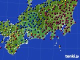 2024年01月06日の東海地方のアメダス(日照時間)