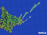 2024年01月06日の道東のアメダス(日照時間)