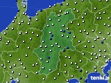 長野県のアメダス実況(風向・風速)(2024年01月06日)