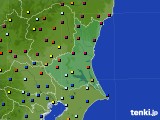 茨城県のアメダス実況(日照時間)(2024年01月07日)