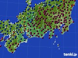 東海地方のアメダス実況(日照時間)(2024年01月08日)
